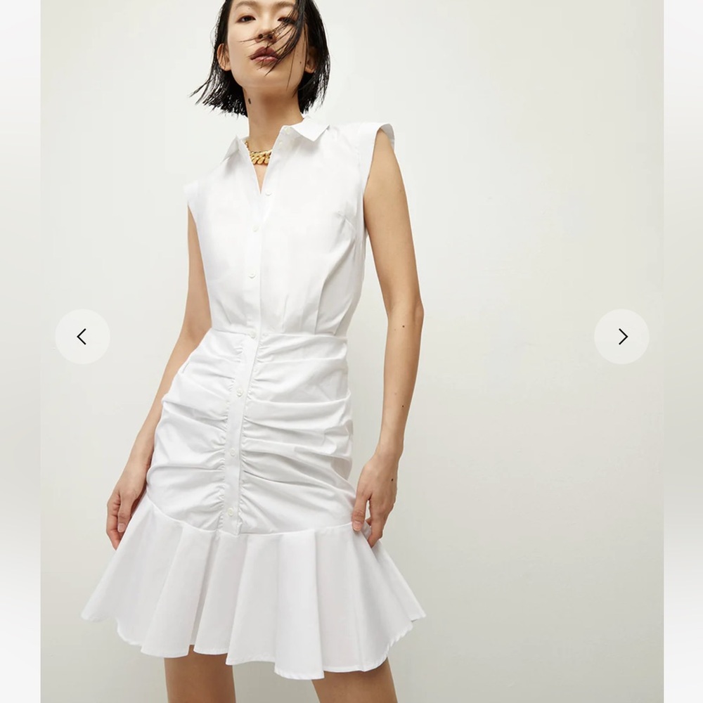 Veronica Beard Ruched Dress - Picture 8 of 10